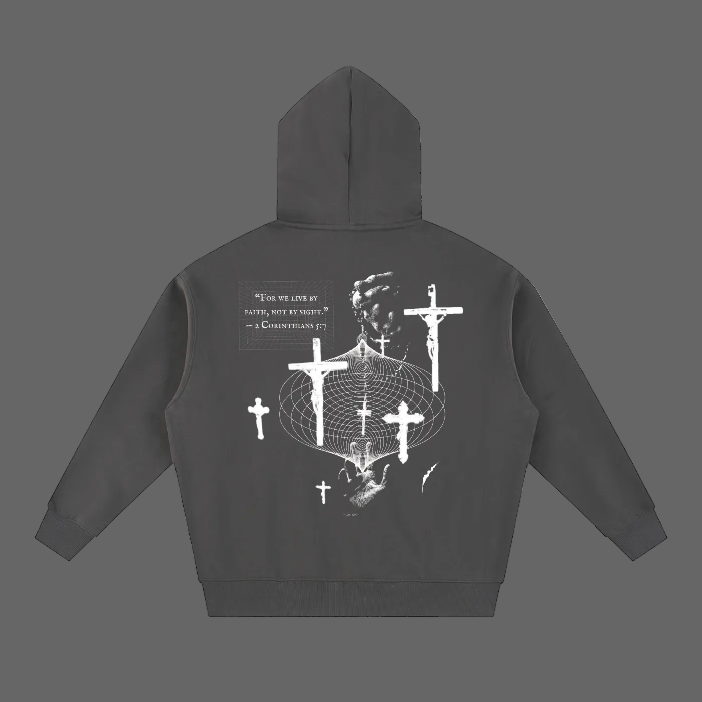 THORNS "Crossed : Zip-Up Hoodie