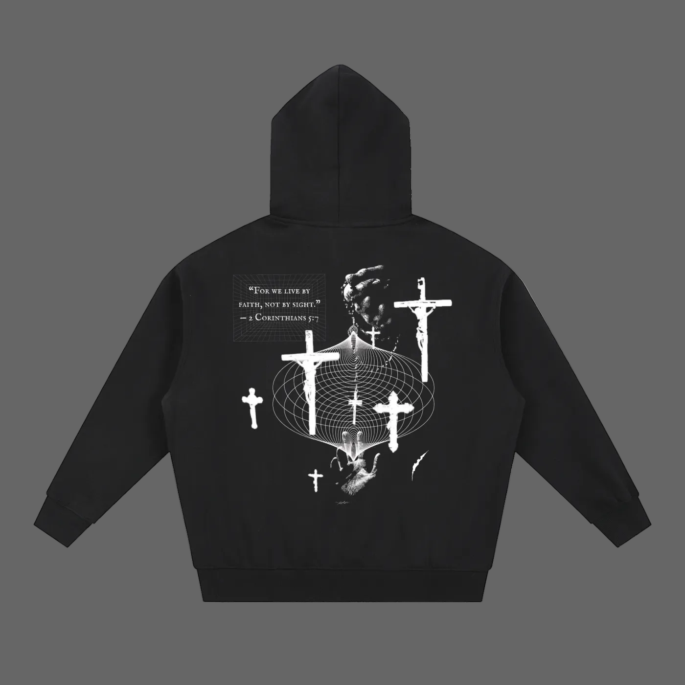 THORNS "Crossed : Zip-Up Hoodie