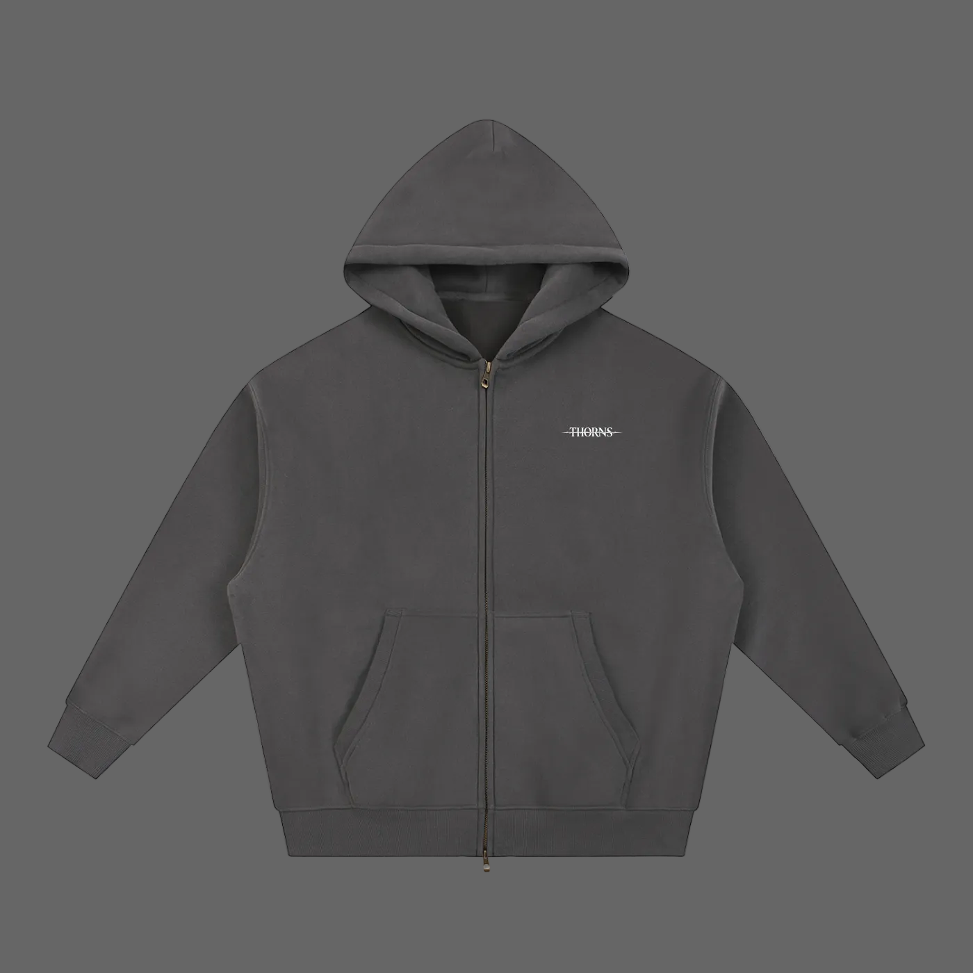 THORNS "Crossed : Zip-Up Hoodie